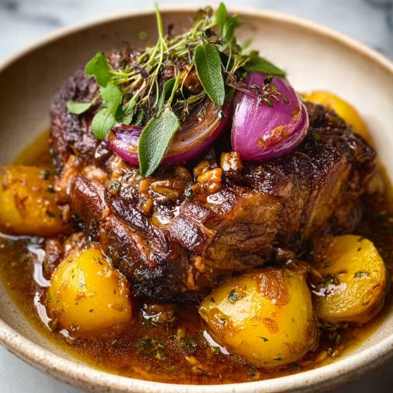Apple Cider Braised Pork Shoulder Recipe