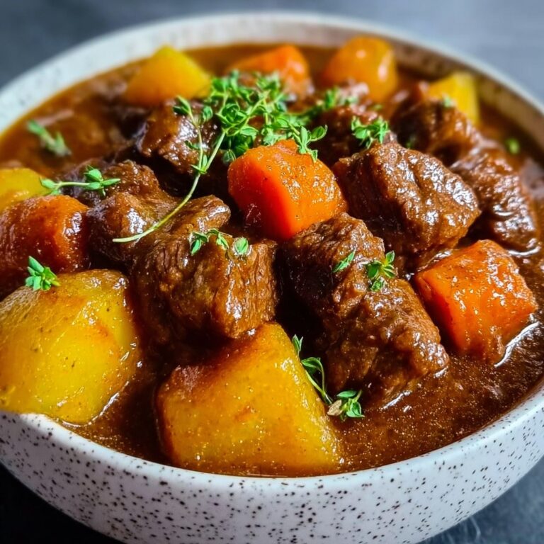 Autumn Harvest Beef Stew Recipe