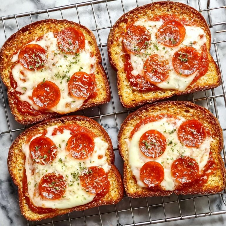 Texas Toast Garlic Bread Pizza Recipe