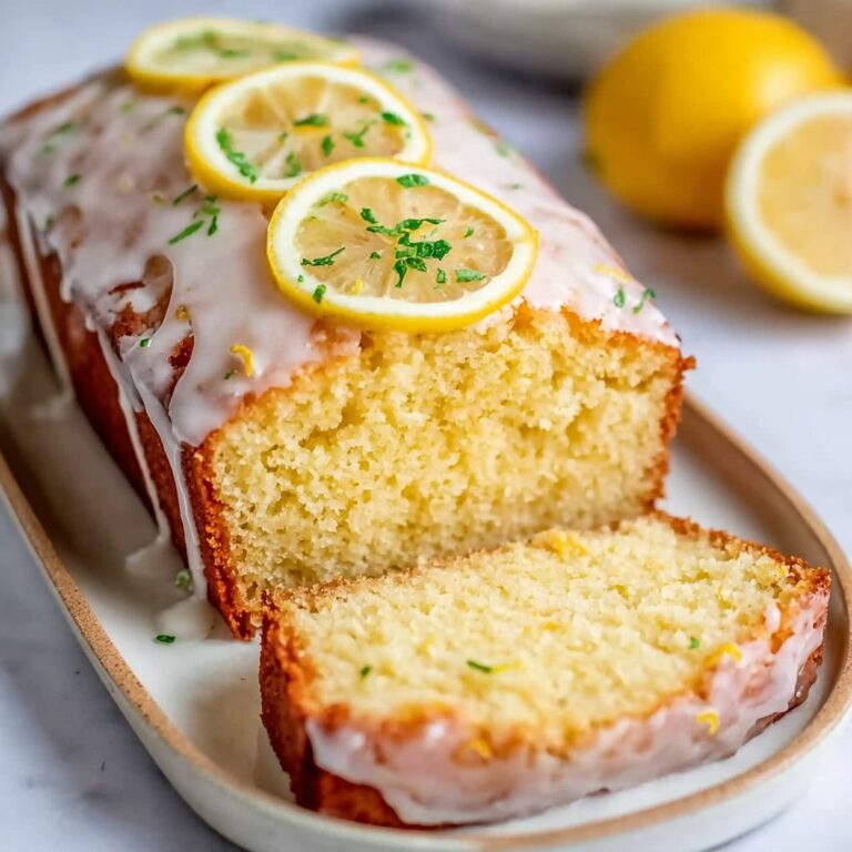 Lemon Pound Cake with Lemon Glaze Recipe