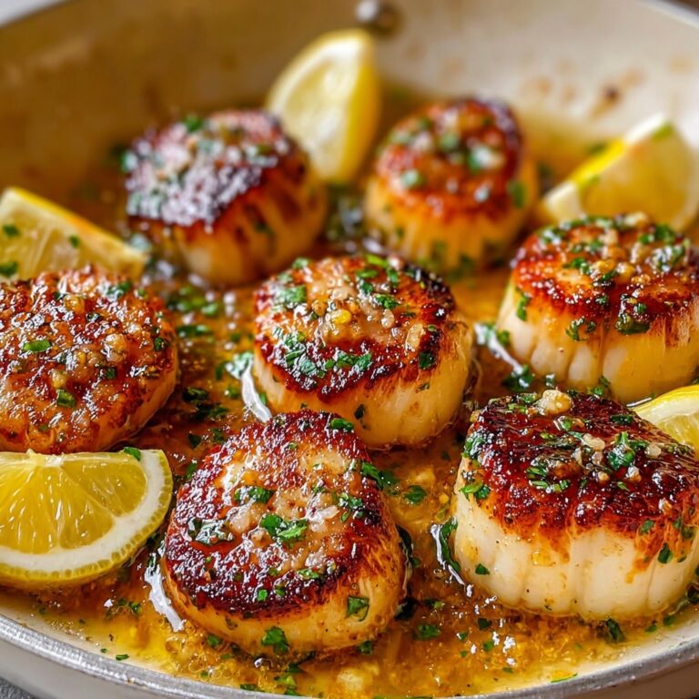 Garlic Butter Scallops Recipe
