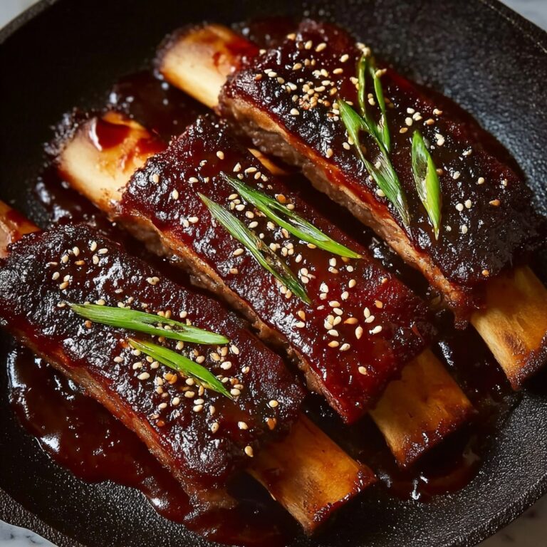 Sticky Asian Baked Pork Ribs Recipe