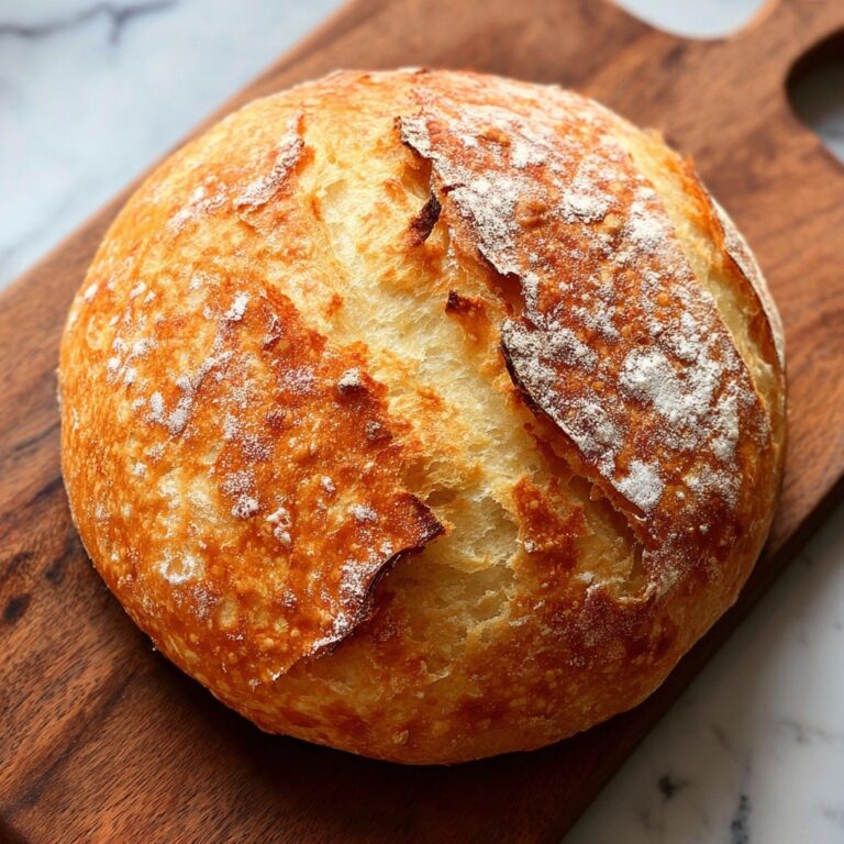 Easy No-Knead Artisan Bread Recipe