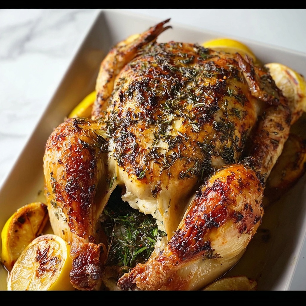 Spatchcock Herb-Roasted Turkey Recipe - Recipe Image