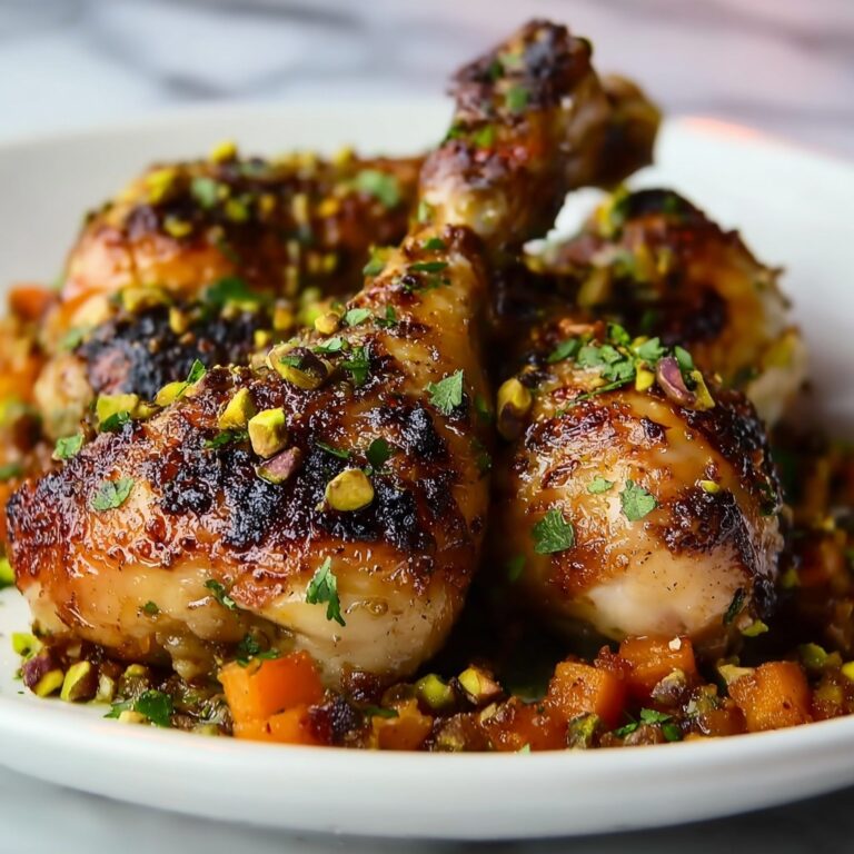 Sweet & Spicy Roast Chicken with Carrots, Dates & Pistachios Recipe