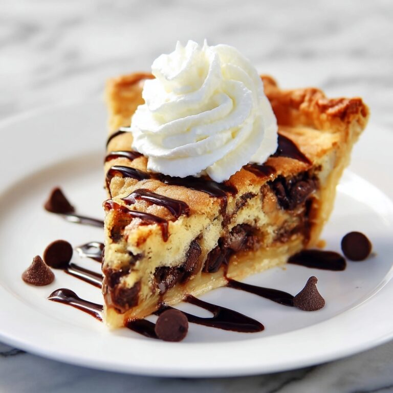 Chocolate Chip Cookie Pie Recipe