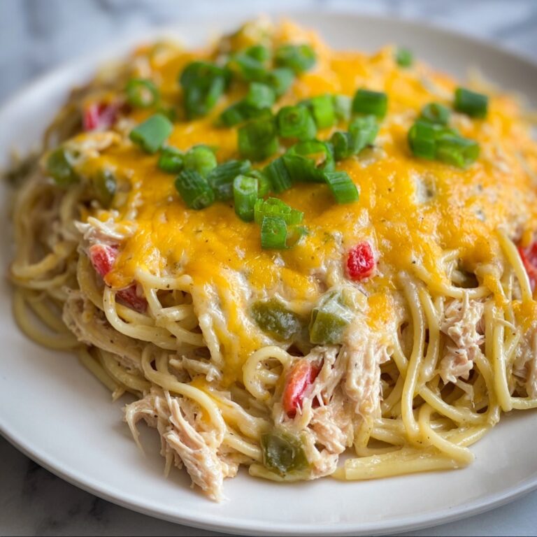 Spicy Southern Chicken Spaghetti Casserole Recipe