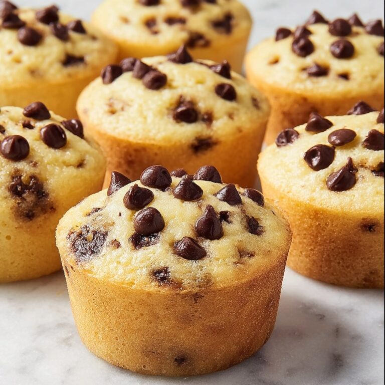 Mini Banana Muffins with Chocolate Chips Recipe
