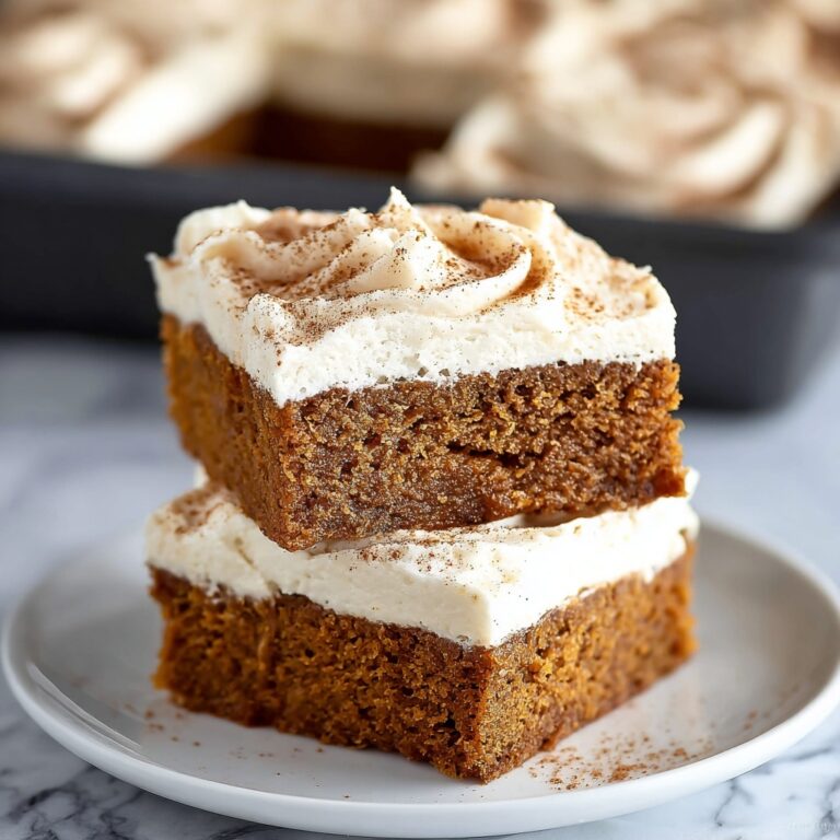 Gluten-Free Pumpkin Squares with Cream Cheese Frosting Recipe
