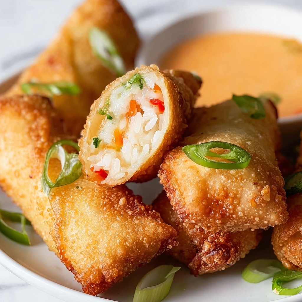 Crispy Crab Cake Egg Rolls That Wow at Every Party Recipe - Recipe Image