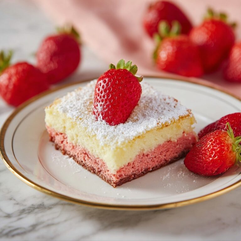 Strawberry Butter Cake Recipe