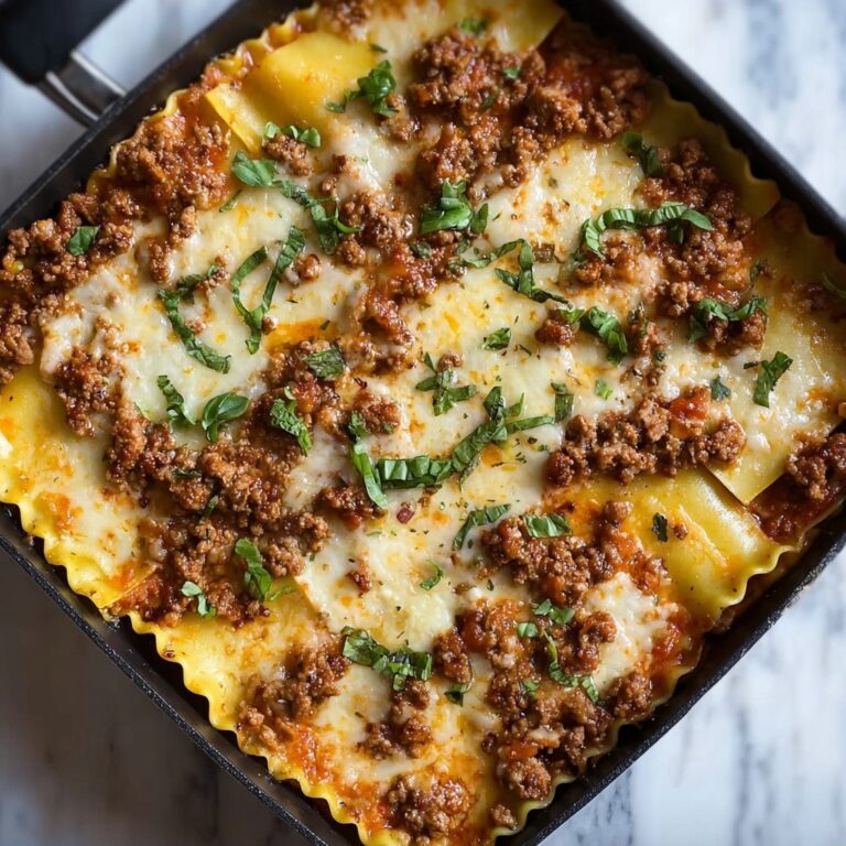 Smoky Skillet Lasagna Recipe