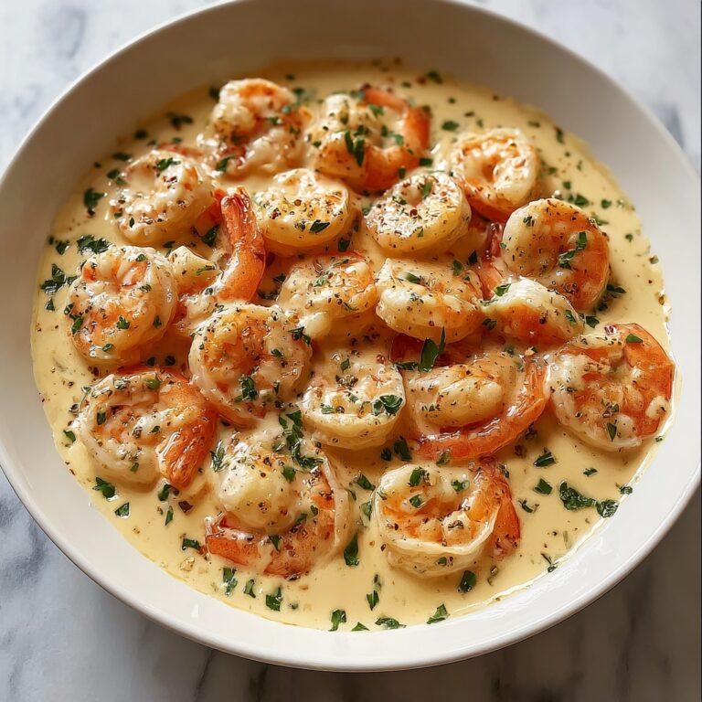 Succulent Shrimp in Creamy Garlic-Paprika Sauce Recipe