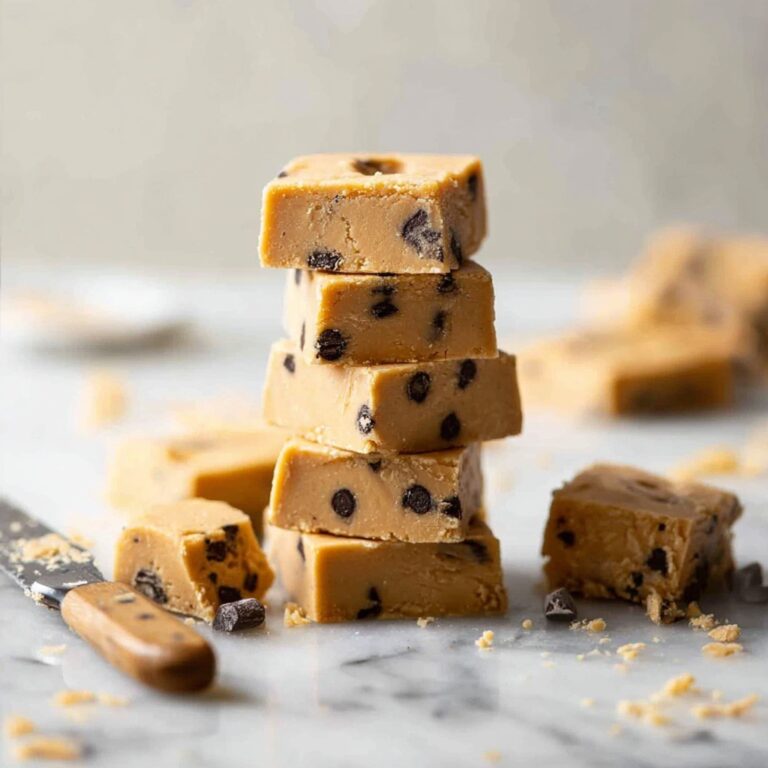 Vegan Cookie Dough Fudge (No-Bake) Recipe