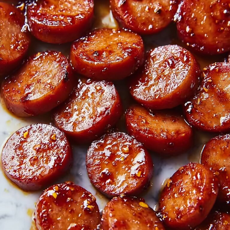 Slow Cooker Honey Mustard Kielbasa Bites Recipe