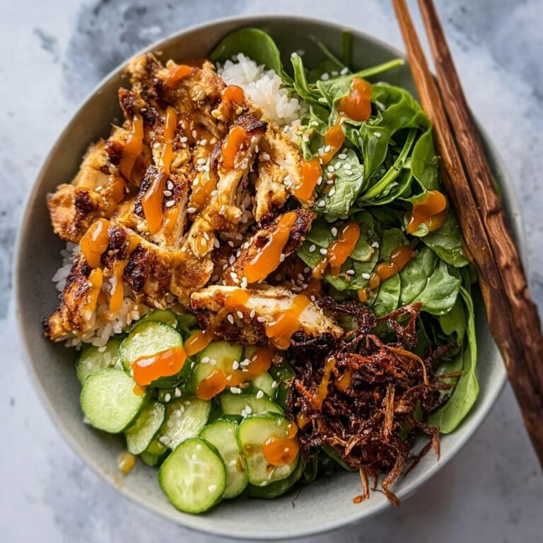 Irresistible Spicy Chicken Yum Yum Rice Bowls Recipe