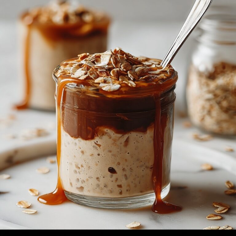 Caramel Macchiato Overnight Oats Recipe