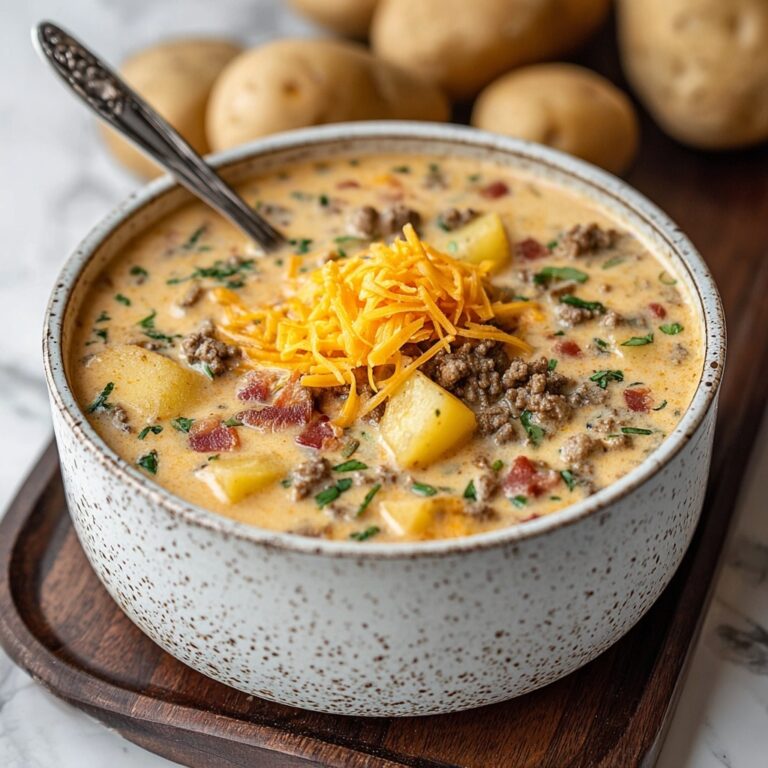 Easy Cheeseburger Soup: The Ultimate Comfort Food Recipe
