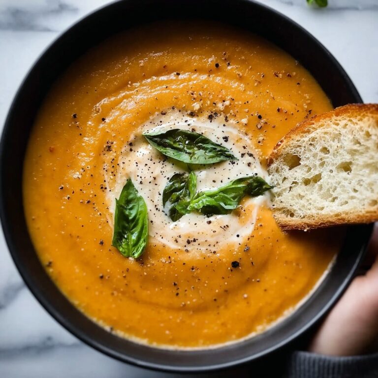 Easy Roasted Veggie Soup Recipe