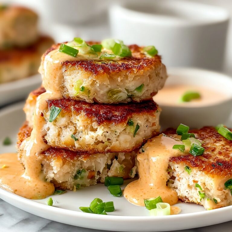 Asian-Style Tuna Cakes with Spicy Mayo Recipe