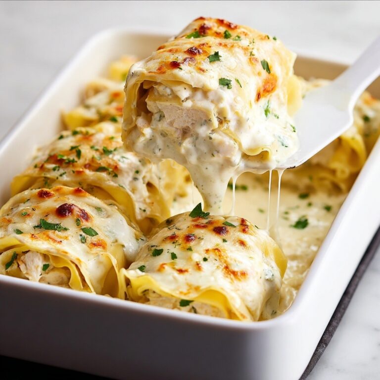 Chicken Alfredo Roll-Ups Recipe
