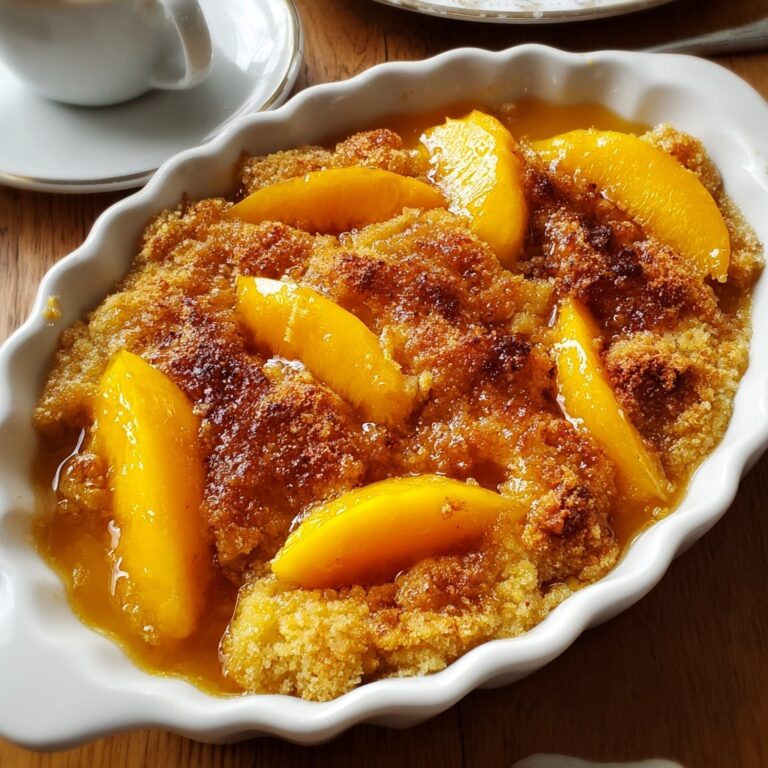 Southern Peach Cobbler Recipe
