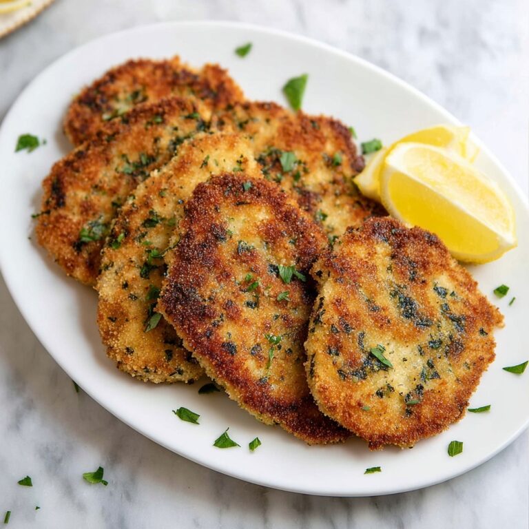 Italian Chicken Cutlets Recipe