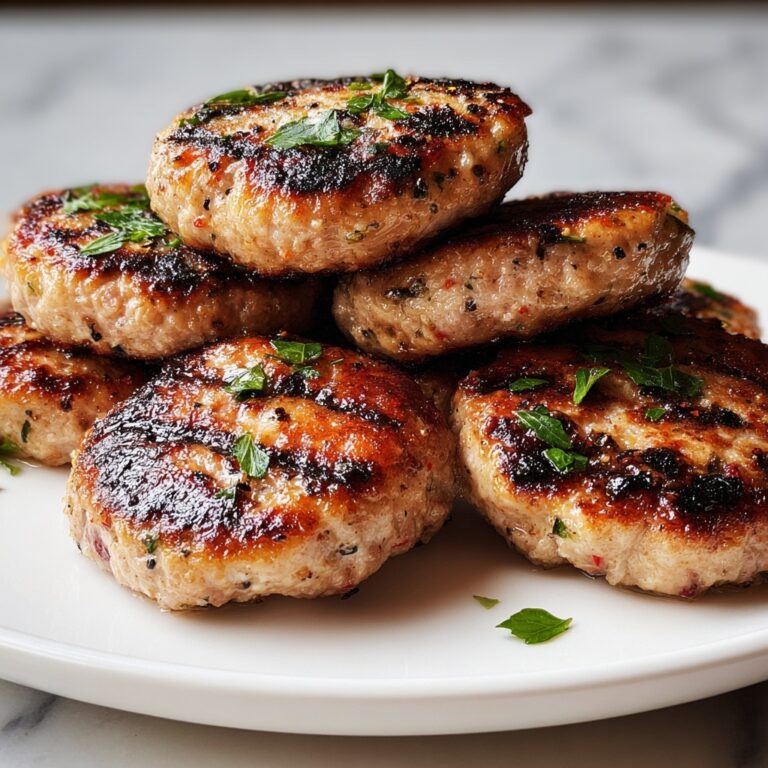 Mediterranean Chicken Patties Recipe