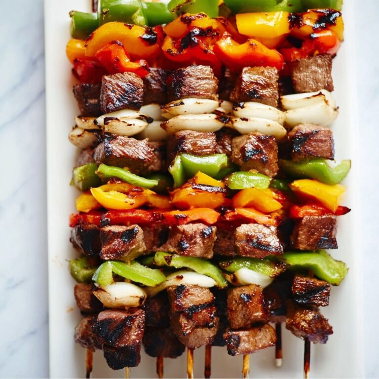 Grilled Steak Kebabs Recipe