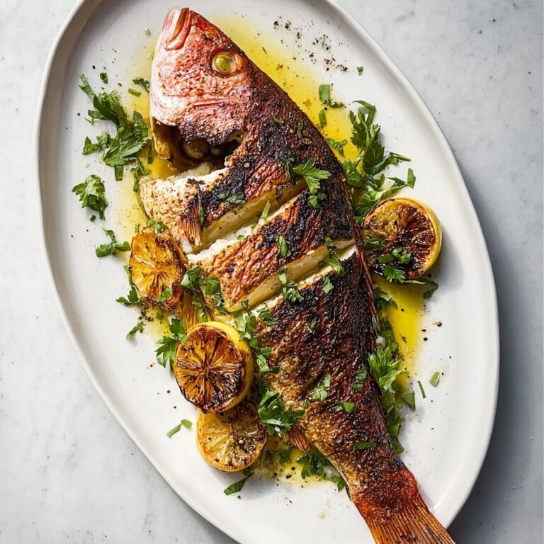 Grilled Red Snapper: Simple, Flavorful Perfection Recipe