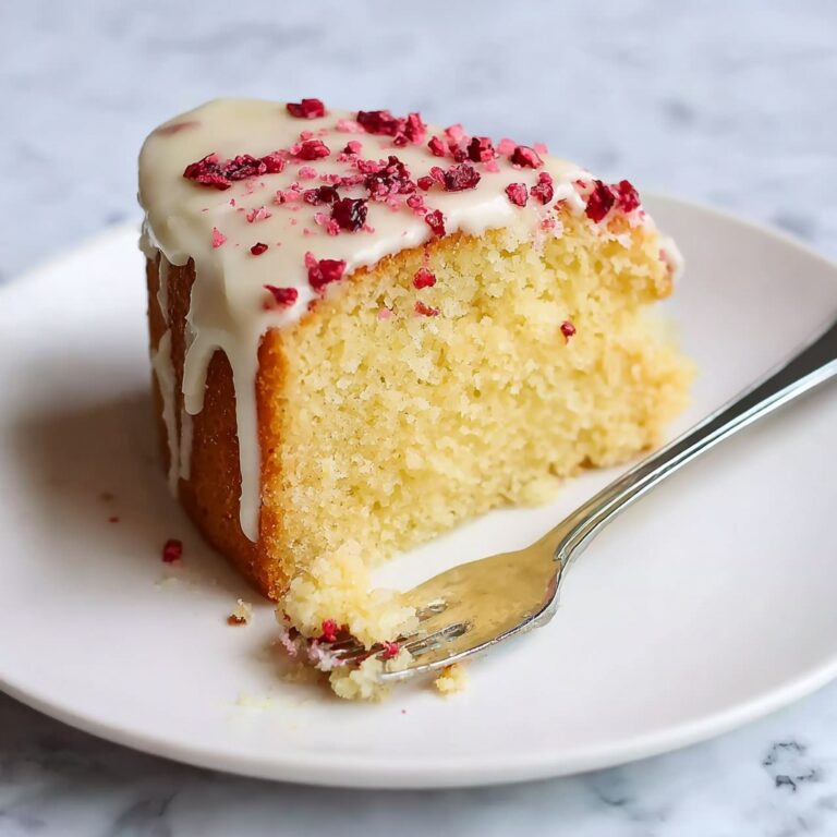 Raspberry White Chocolate Bundt Cake Recipe