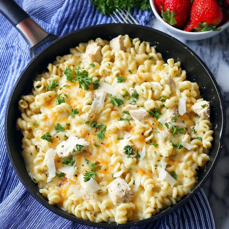Chicken Alfredo Pasta Bake Recipe