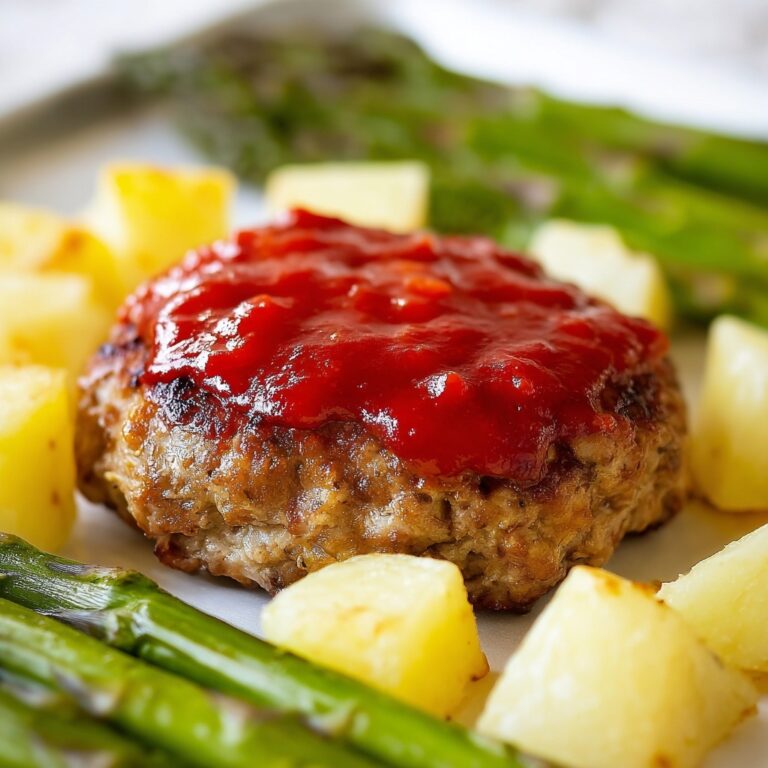 Sheet Pan Meatloaf Dinner Recipe
