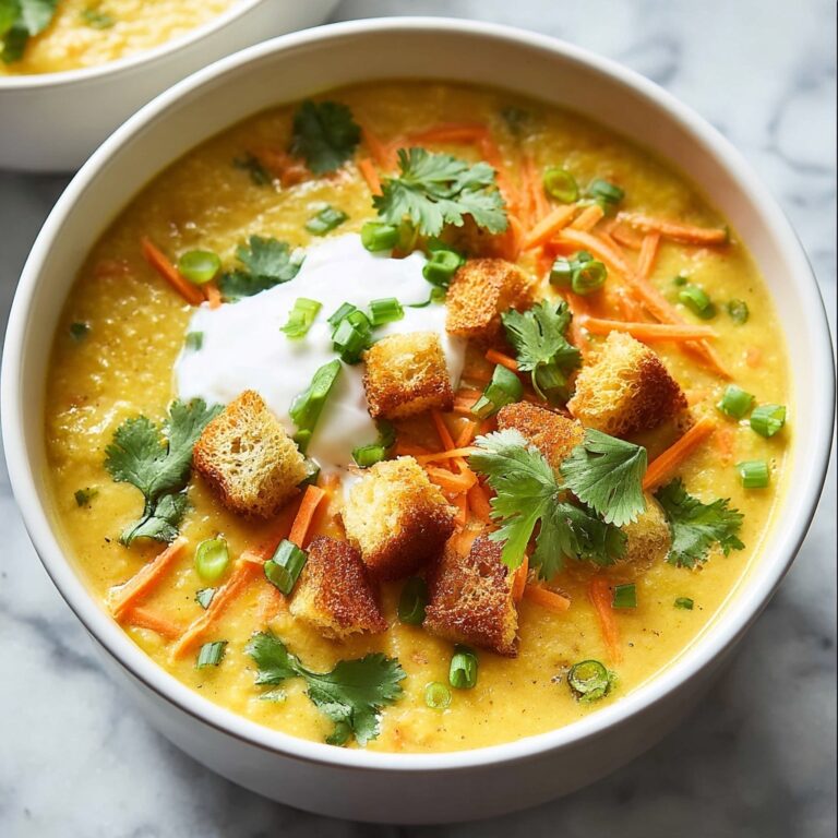 Creamy Mulligatawny Soup with Chicken, Curry, and Coconut Milk Recipe