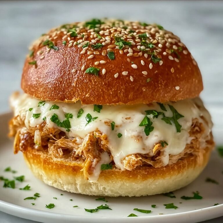 Chicken Alfredo Sloppy Joes: A Creamy, Easy Recipe! Recipe