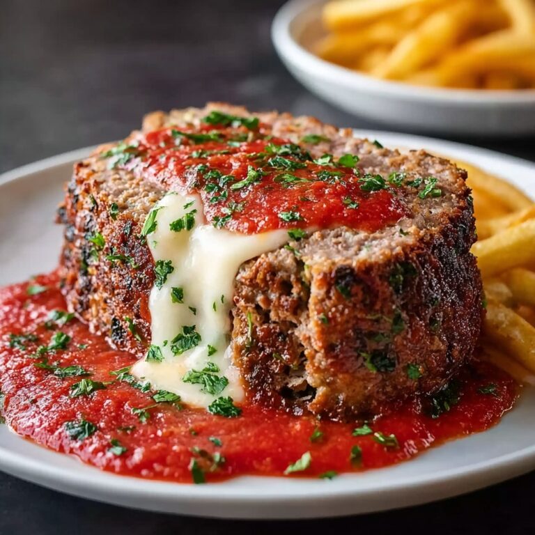 Stuffed Italian Meatloaf Recipe