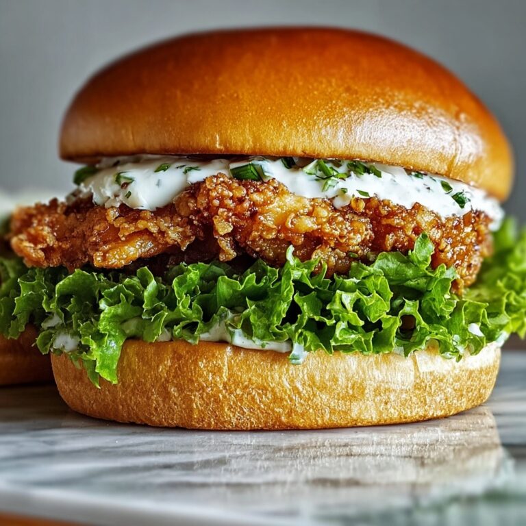 Cajun Crispy Chicken Sandwich with Garlic Aioli Bliss Recipe