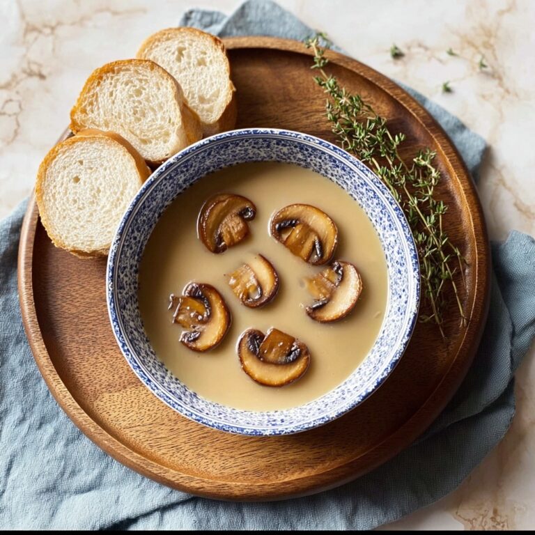 Instant Pot Easy Mushroom Soup Recipe