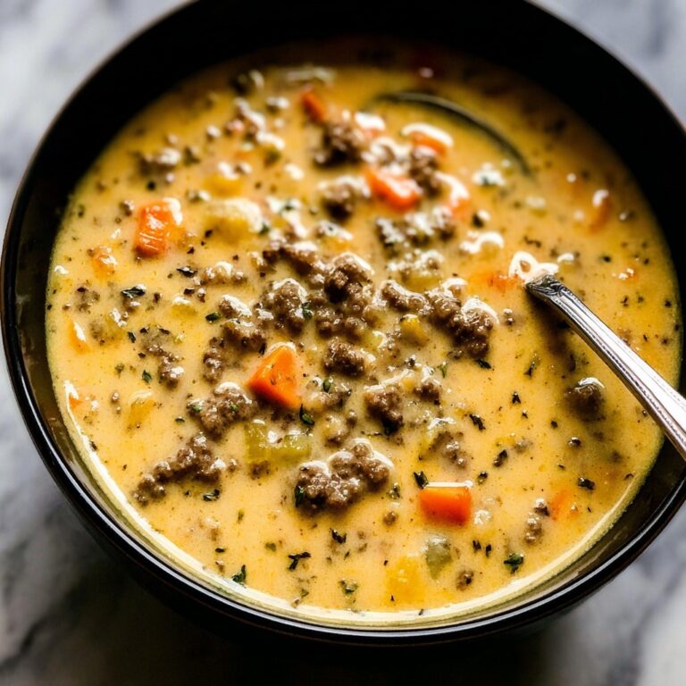 Crock Pot Cheeseburger Soup Recipe