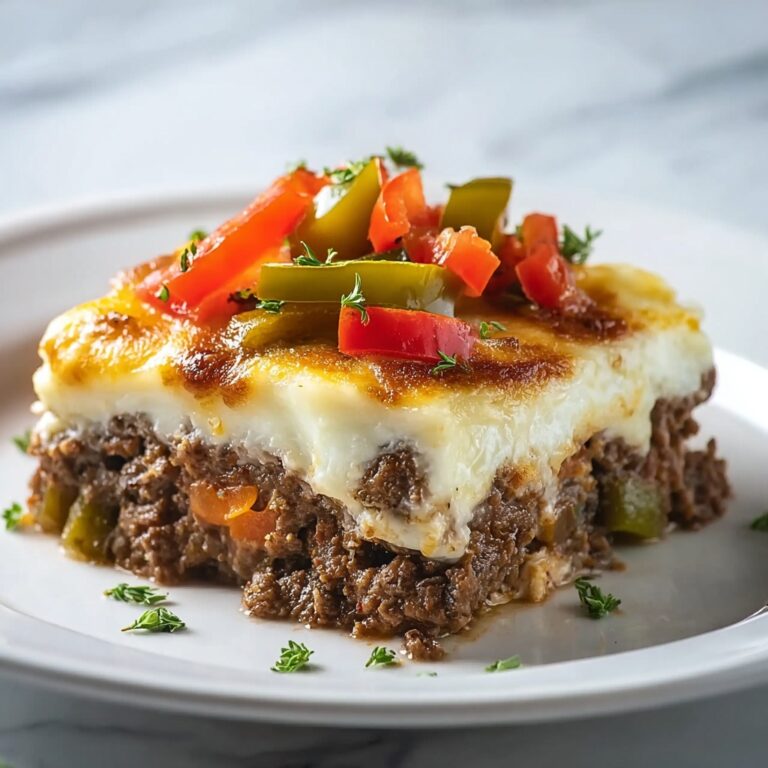 Savory Southern Five Layer Beef Casserole for Cozy Nights Recipe
