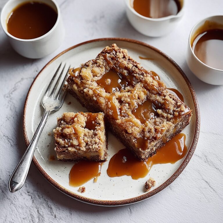 Miso Caramel Blondie Sundae Recipe
