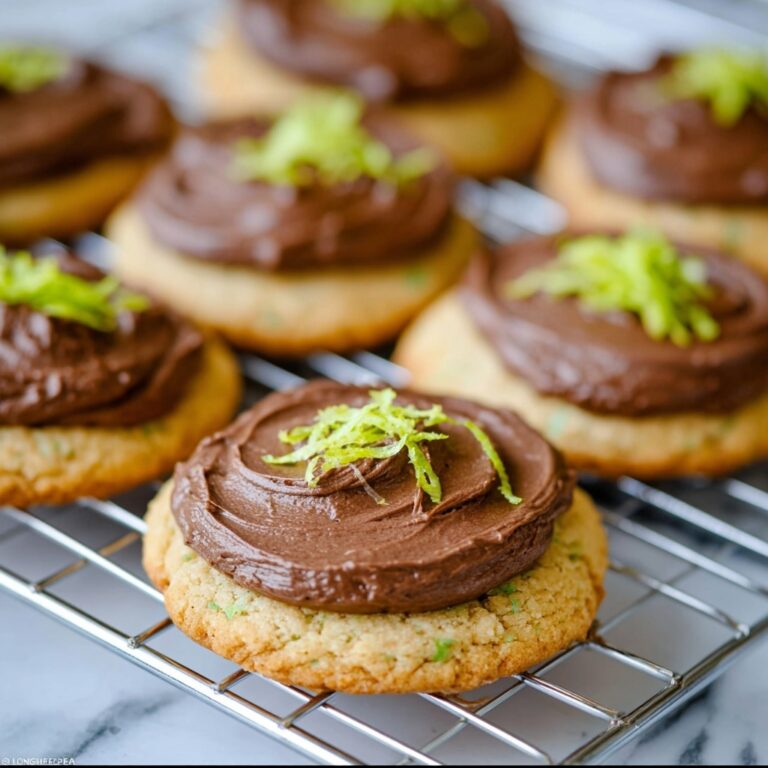 Zucchini Cookies with Chocolate Cream Cheese Frosting Recipe