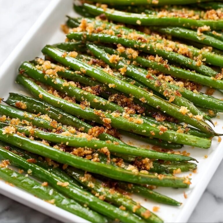 Roasted Parmesan Green Beans Recipe