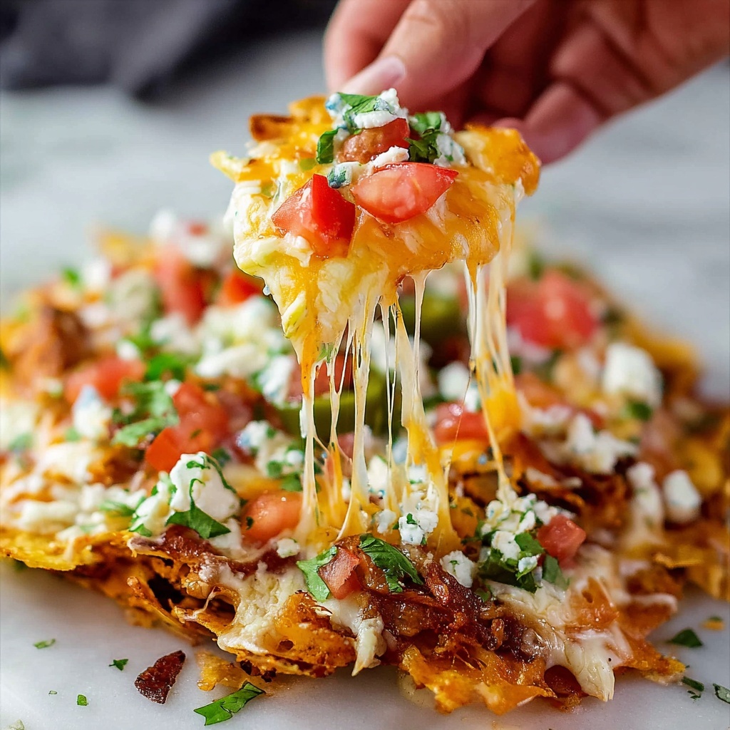 Loaded Chicken Nachos Recipe - Recipe Image