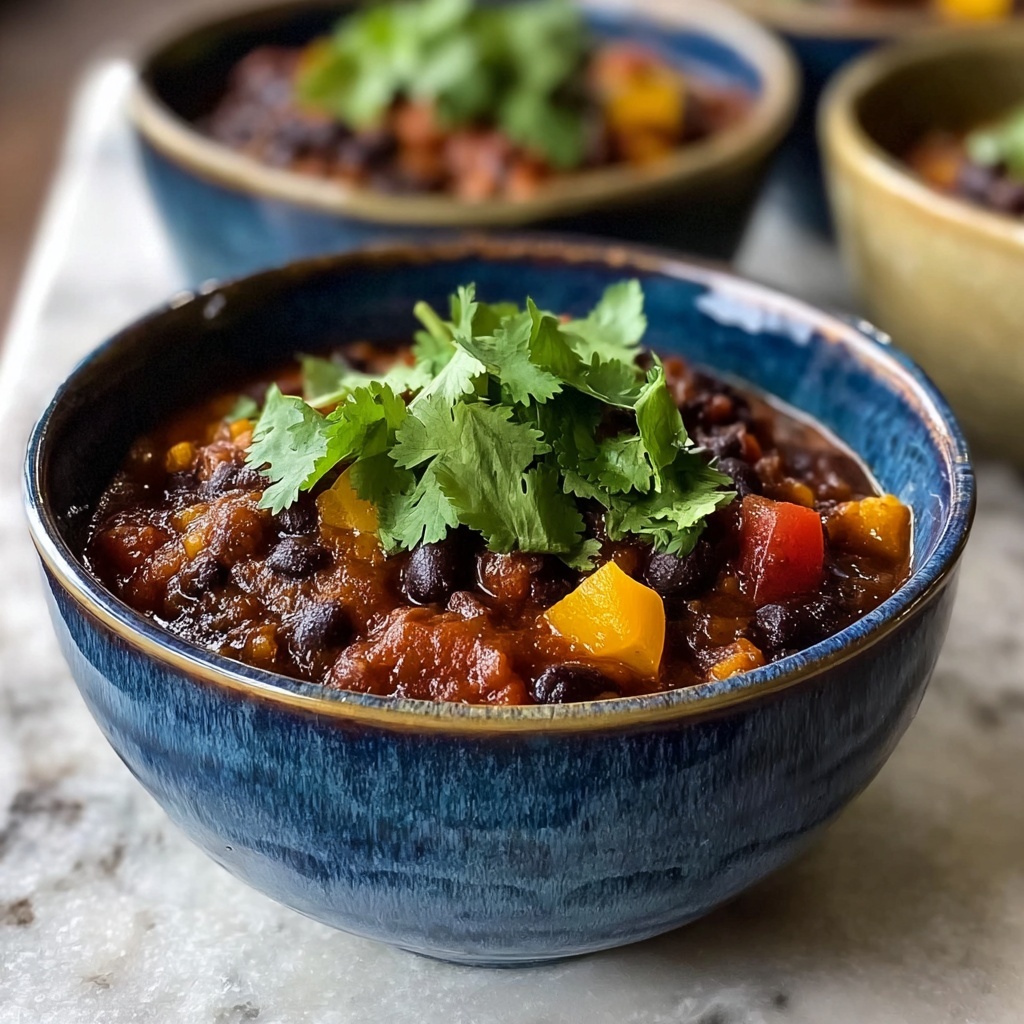 Brazilian Black Bean Stew with Toasted Cassava Flour Recipe - Recipe Image