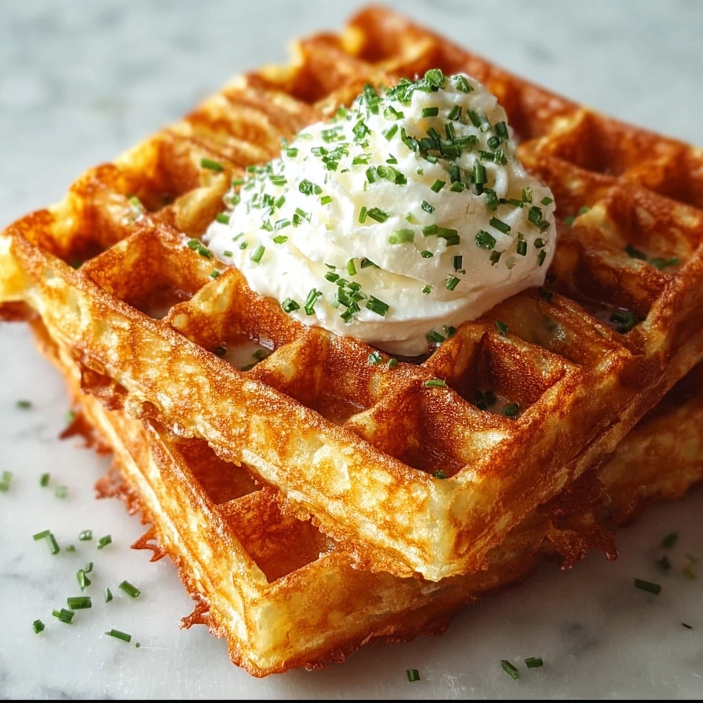 Hashbrown Chaffle Recipe - Recipe Image