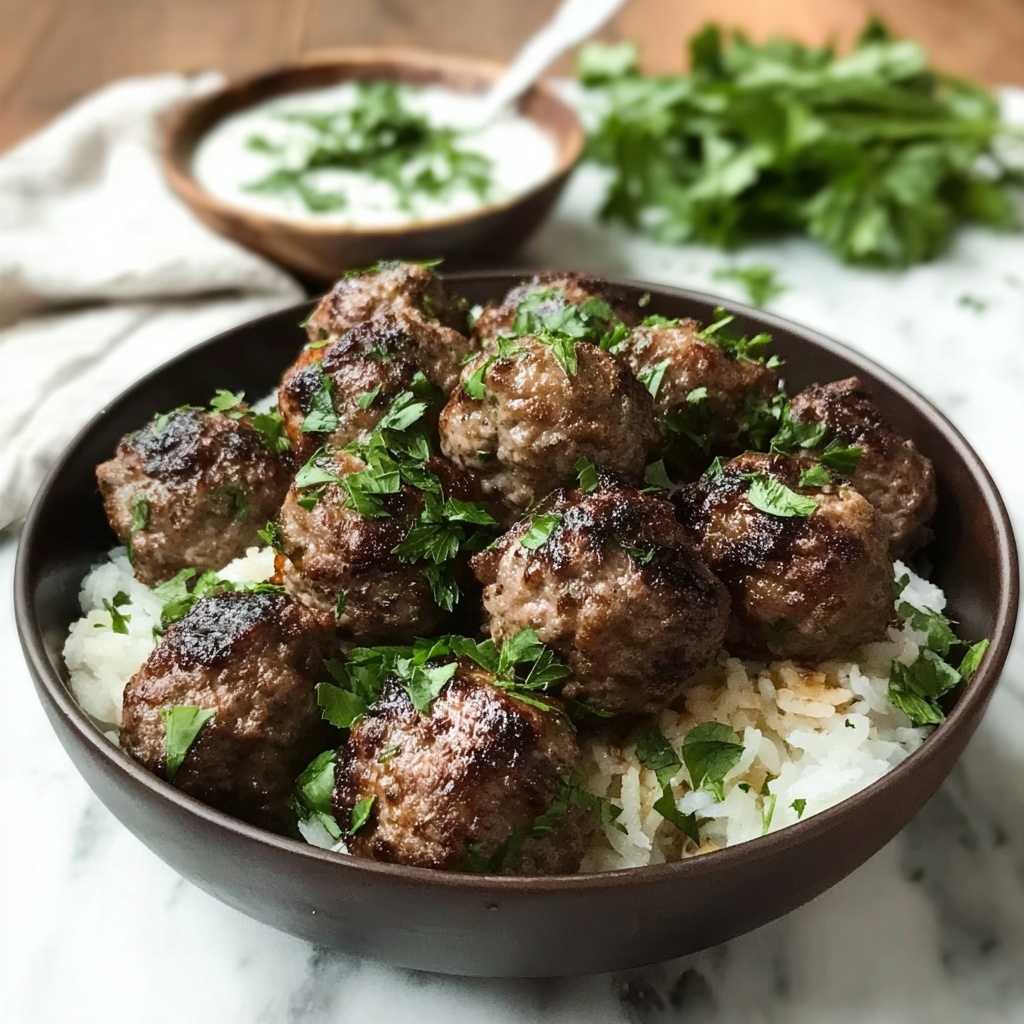Greek Keftedes (Traditional Greek Meatballs) Recipe - Recipe Image