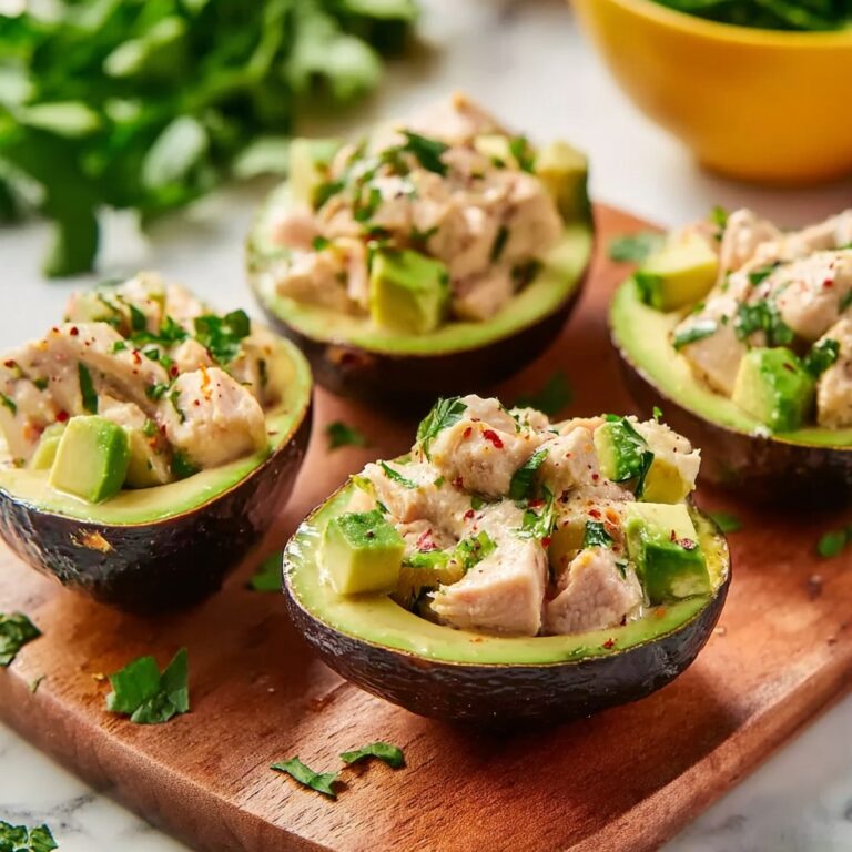 Tuna Avocado Boats Recipe