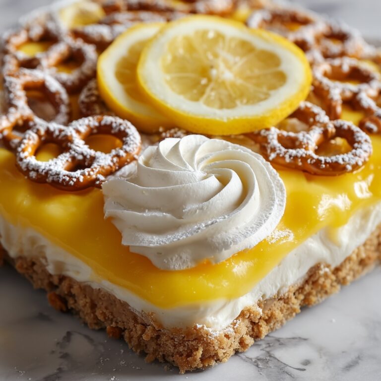 Lemon Pretzel Dessert Recipe