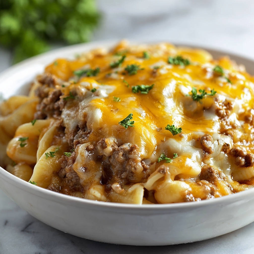 Cheesy Taco Potato Casserole Recipe - Recipe Image